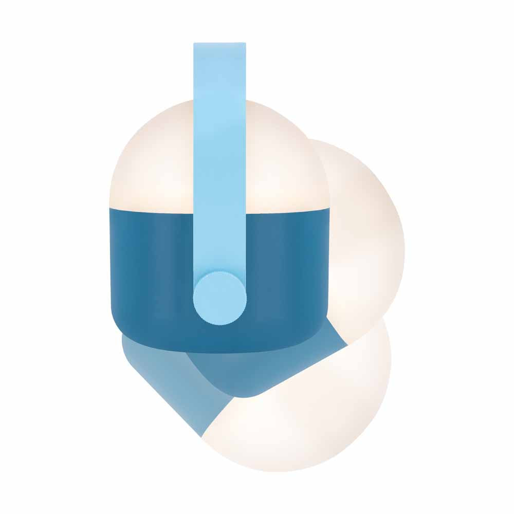 מנורת לד ניידת OLE כחול/תכלת