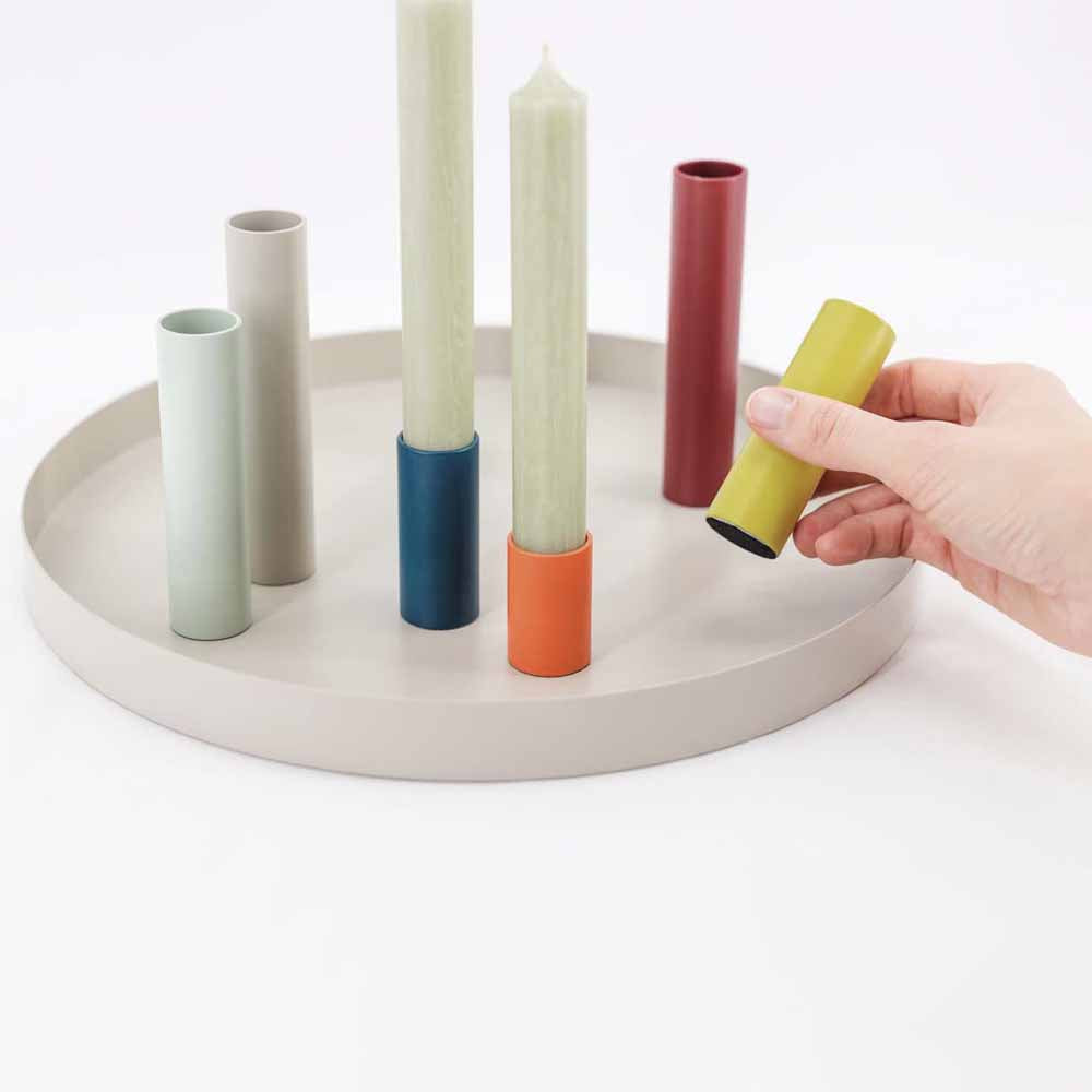 6-Piece Set Magnetic Candle Holder LUNA