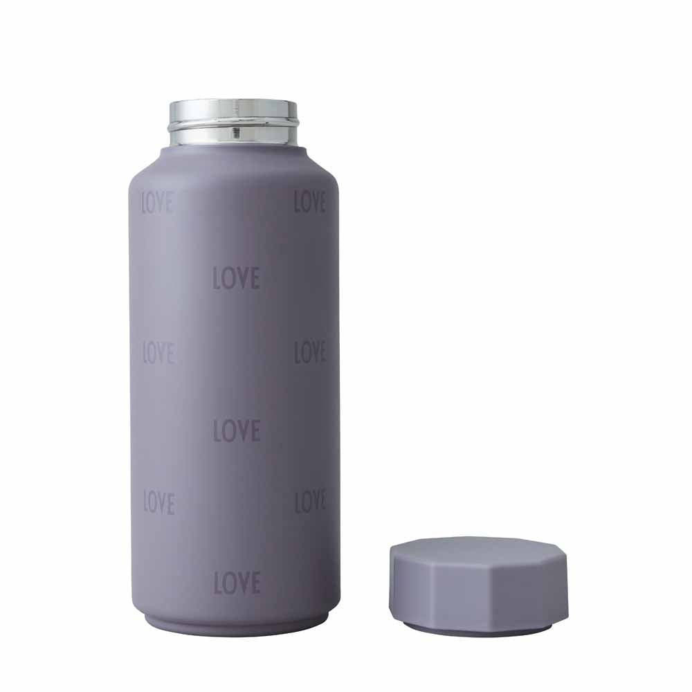 Purple thermal bottle