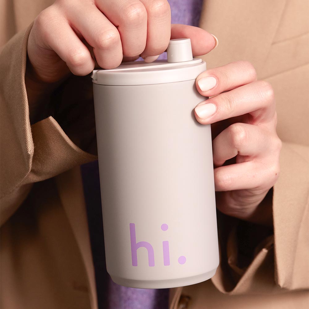Hi Thermal Mug, Grey, 350ml