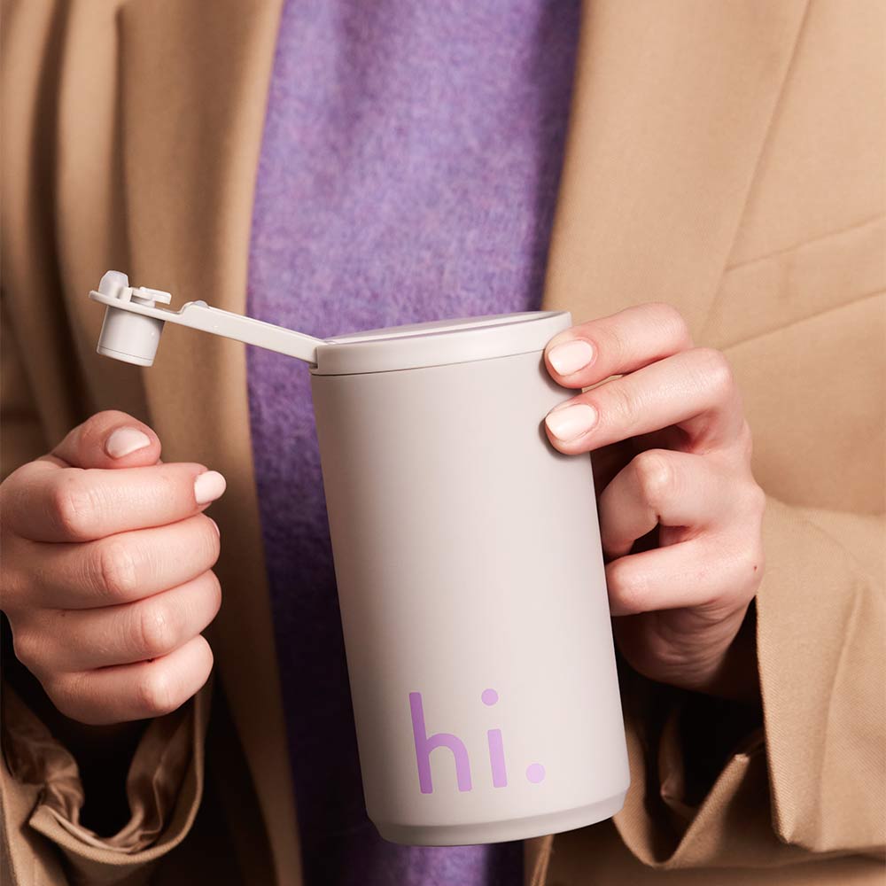 Hi Thermal Mug, Grey, 350ml