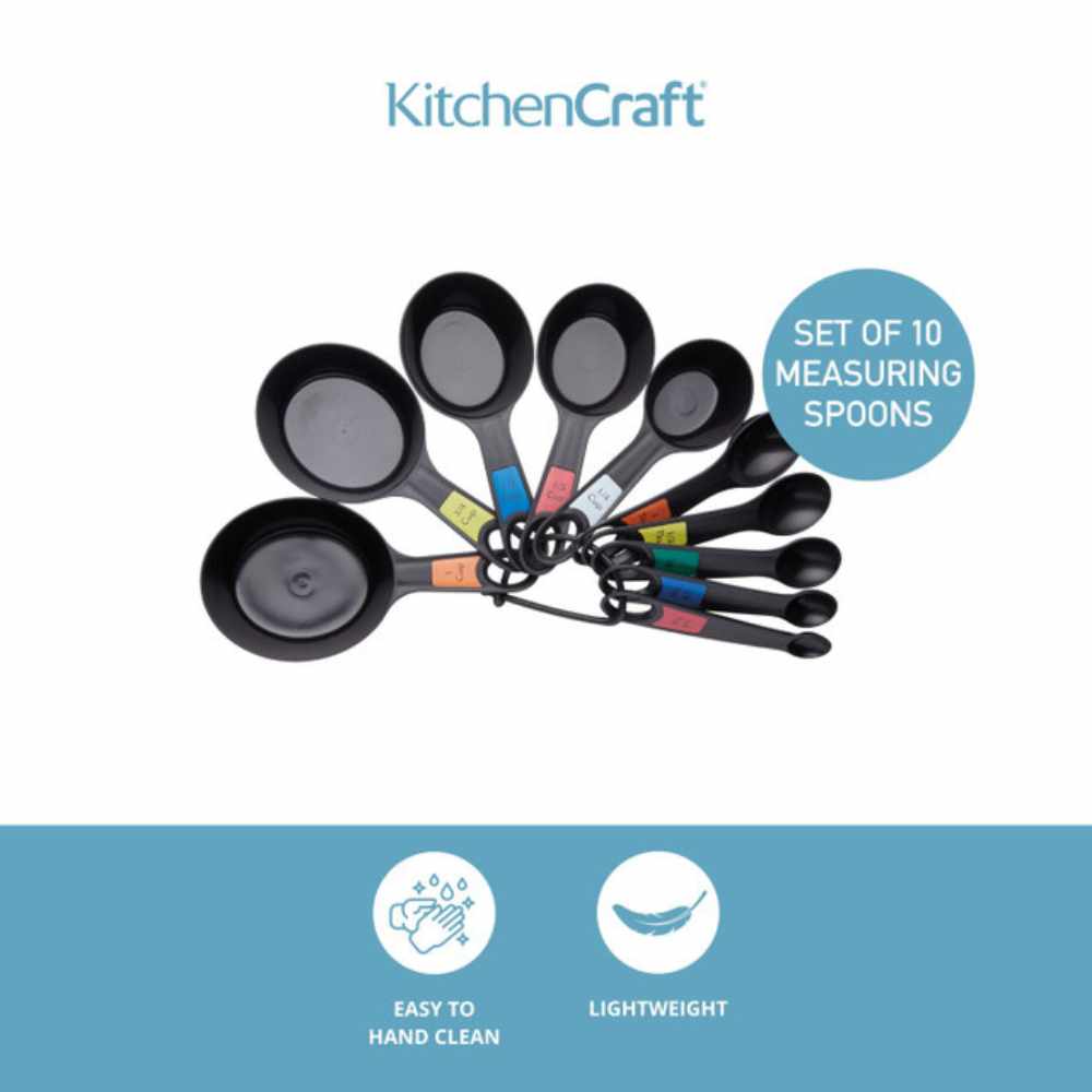 סט 10 כפות מדידה KCMEASURE10PC