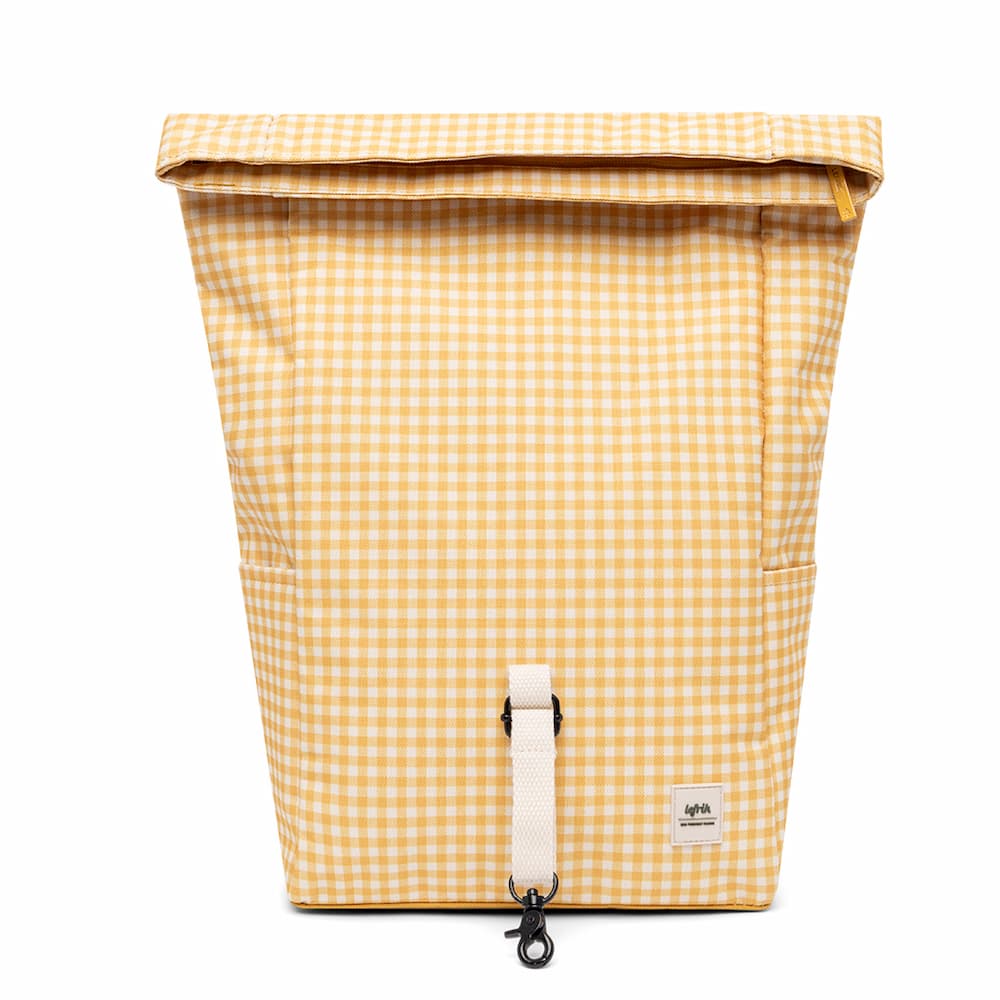Small Printed Mustard Roll Bag