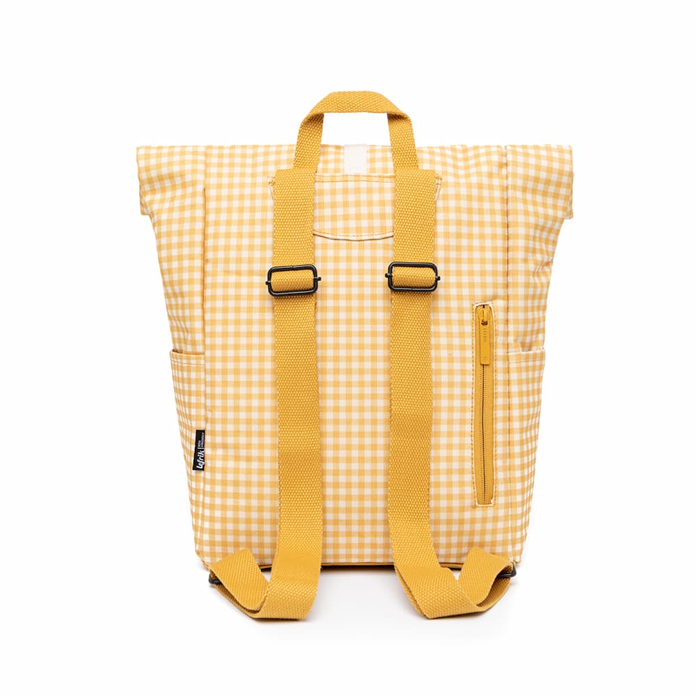 Small Printed Mustard Roll Bag