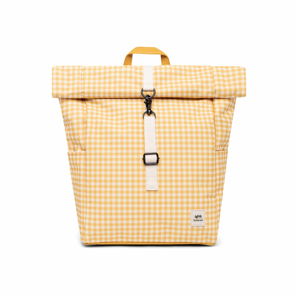 Small Printed Mustard Roll Bag