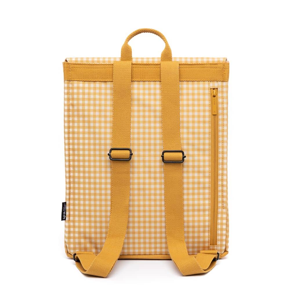 Handy Small Backpack Printed Mustard