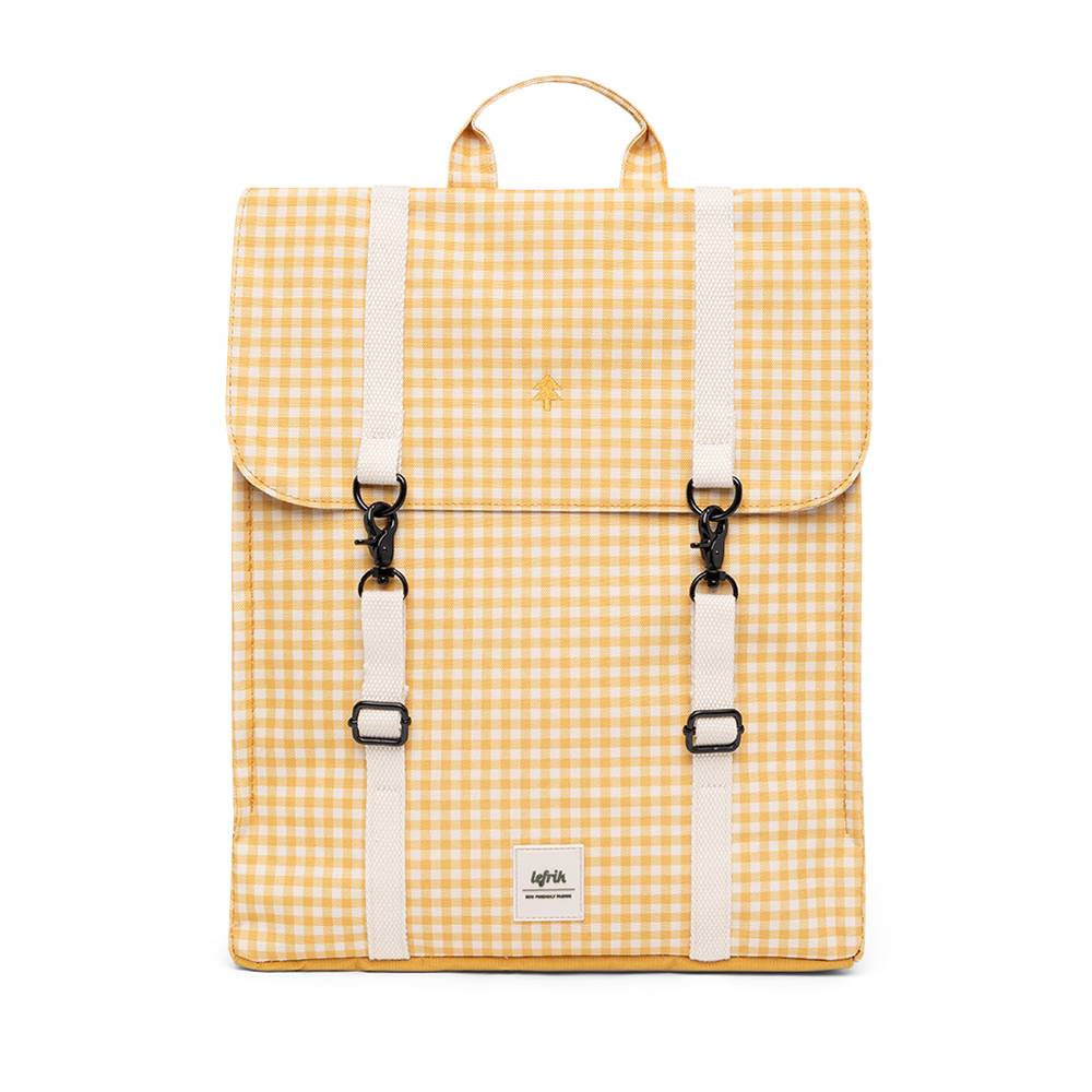 Handy Backpack - Printed Mustard