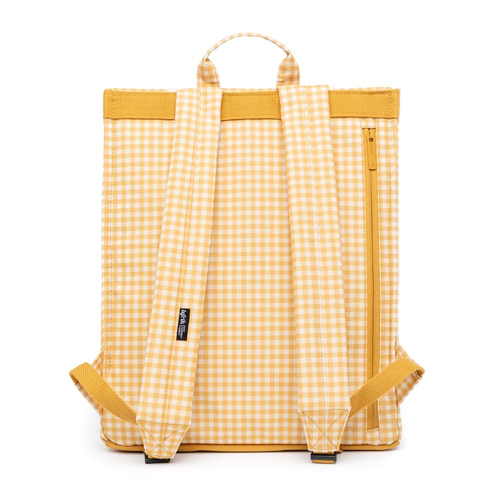 Handy Backpack - Printed Mustard