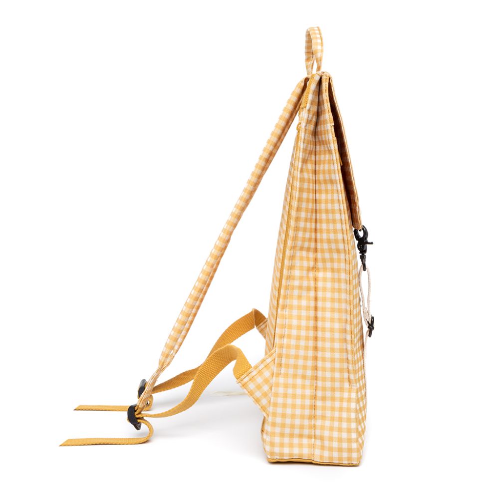 Handy Backpack - Printed Mustard