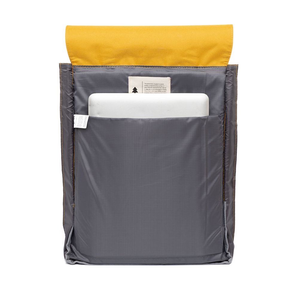Handy Metal Backpack Mustard