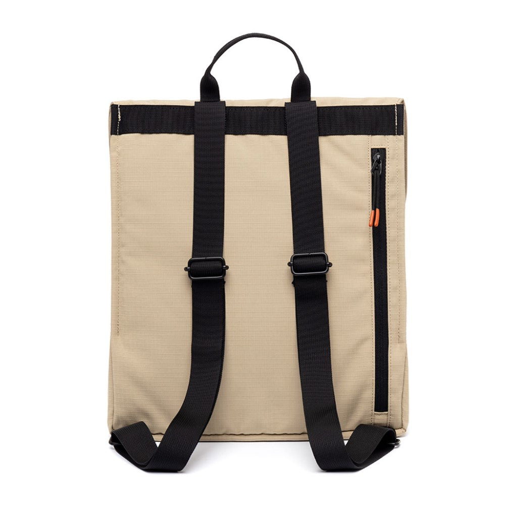 Handy Metal Backpack in Beige
