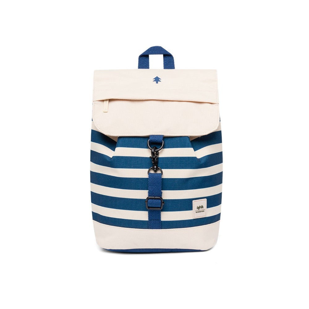 Small Blue Striped Scout Backpack