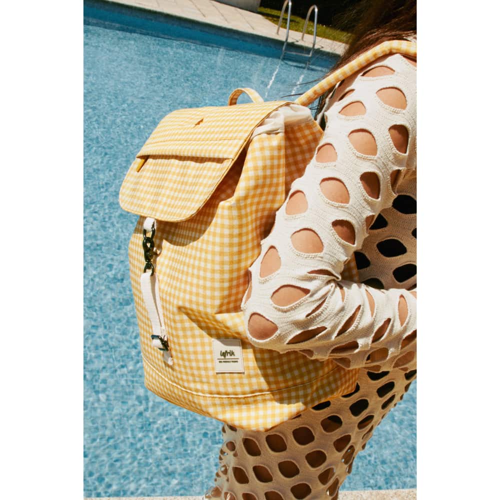 Scout Backpack - Printed Mustard
