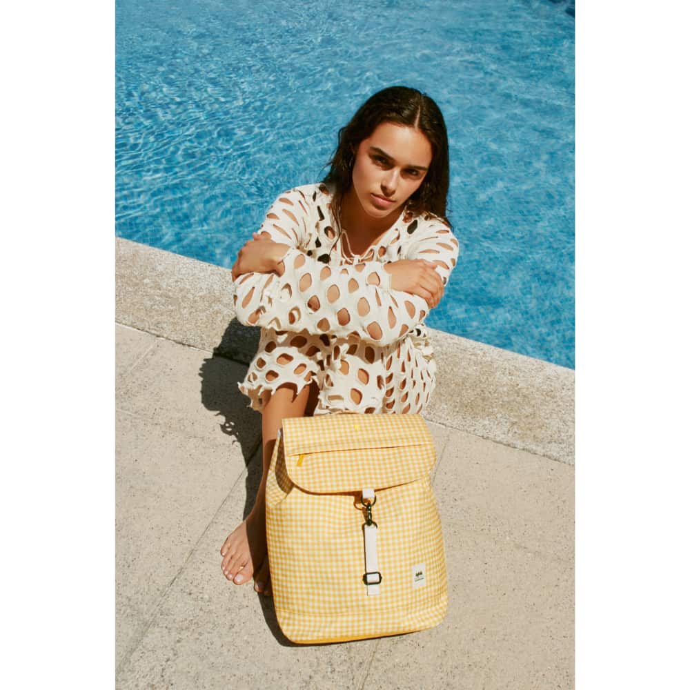 Scout Backpack - Printed Mustard