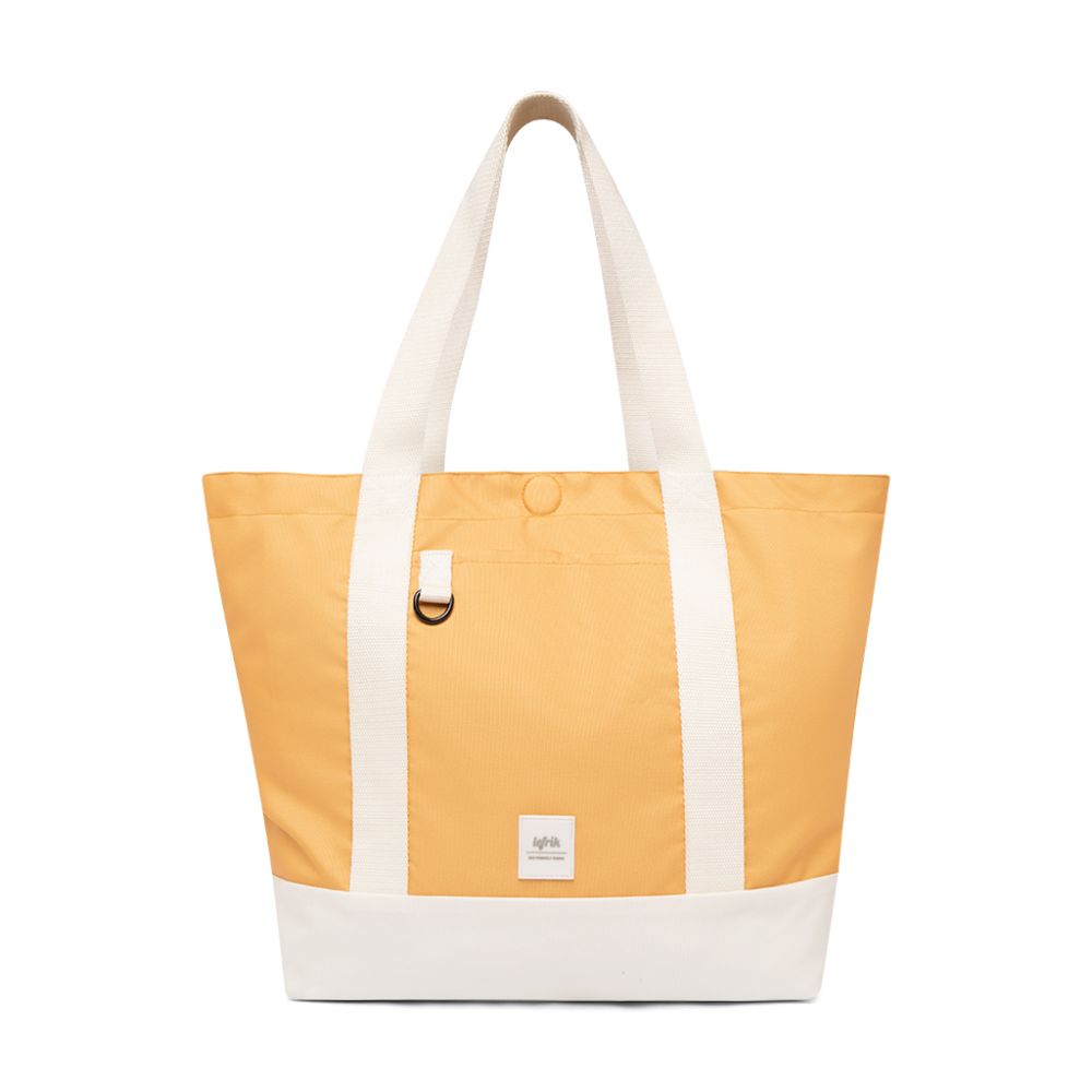 STRATA Reversible Shoulder Bag Printed Mustard