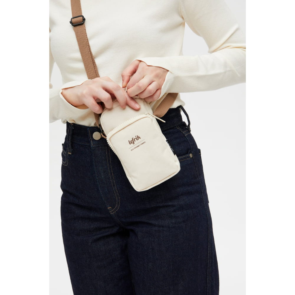 AMSTERDAM cross-body bag stone