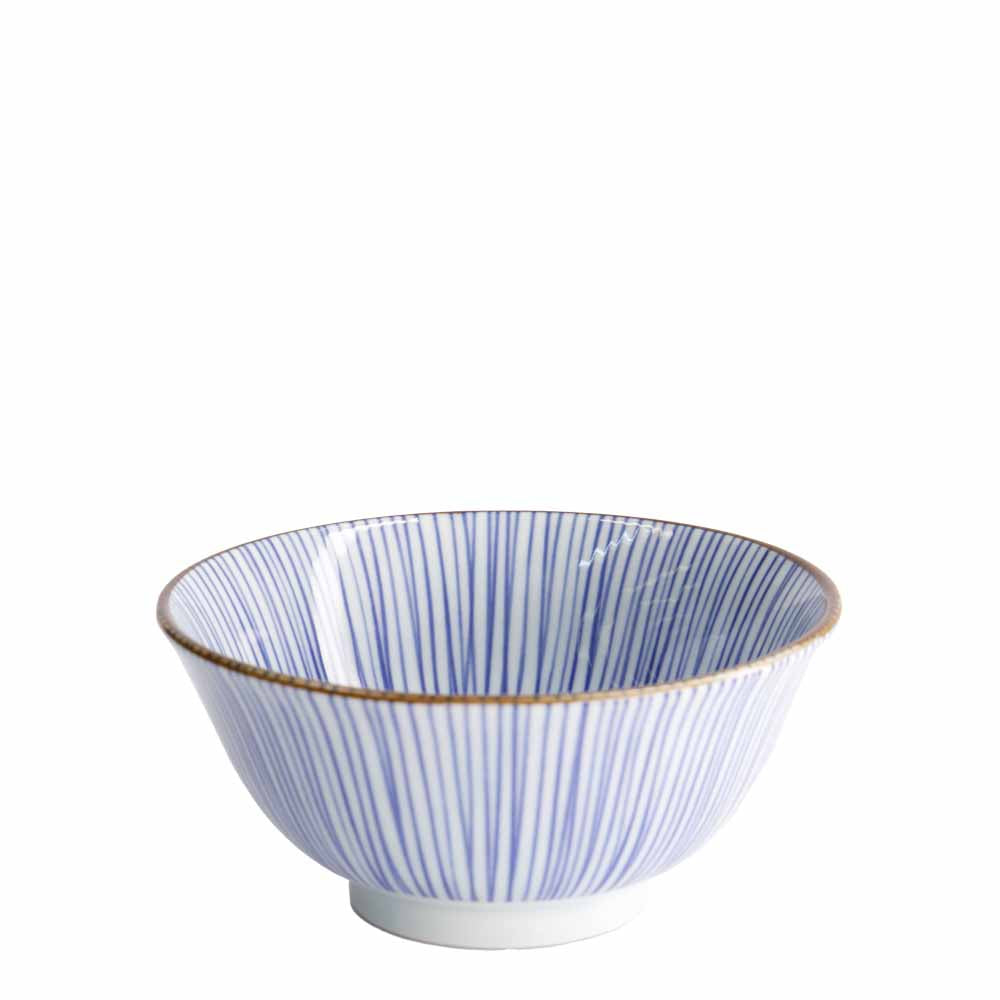 קערת M פסי תכלת 21642