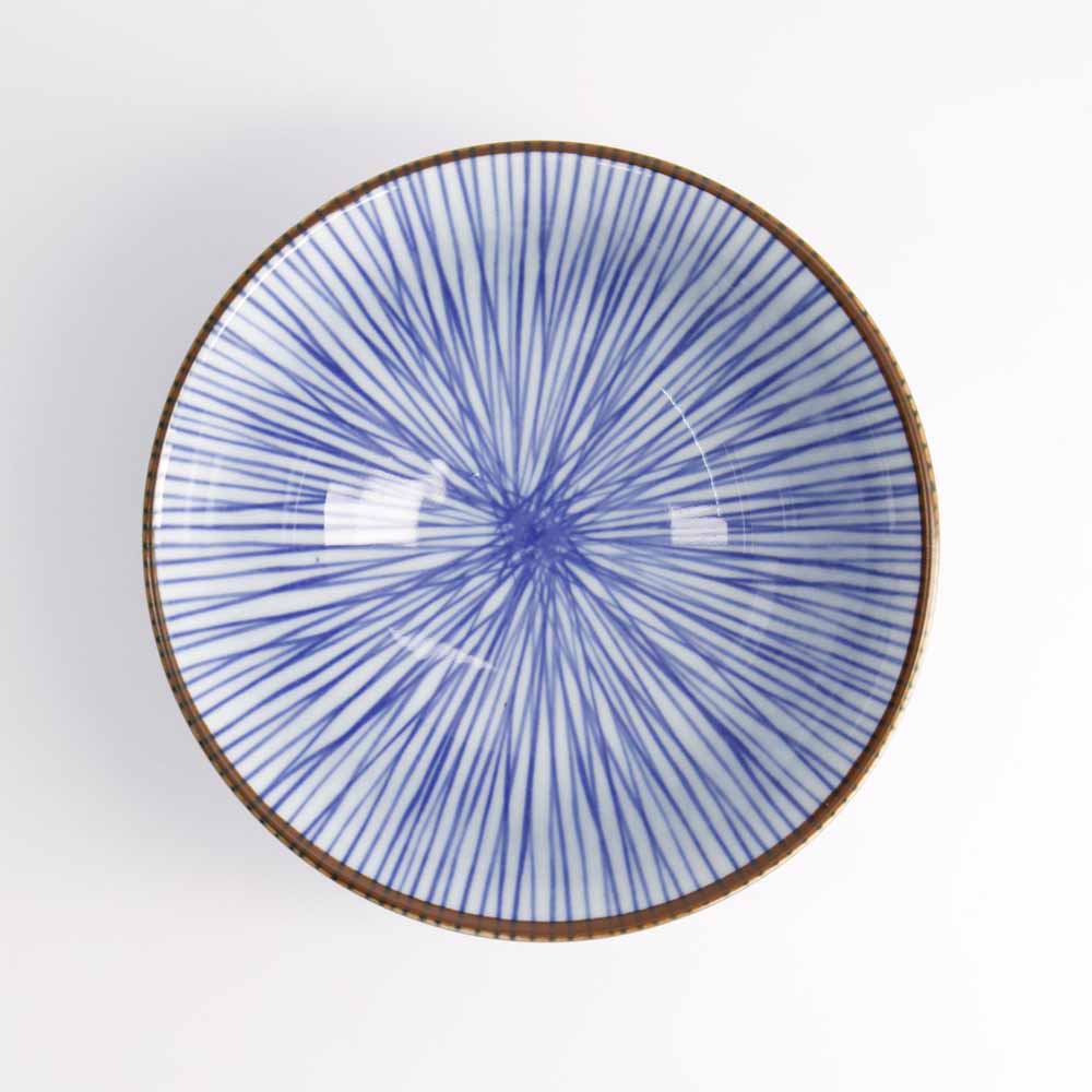 קערת M פסי תכלת 21642