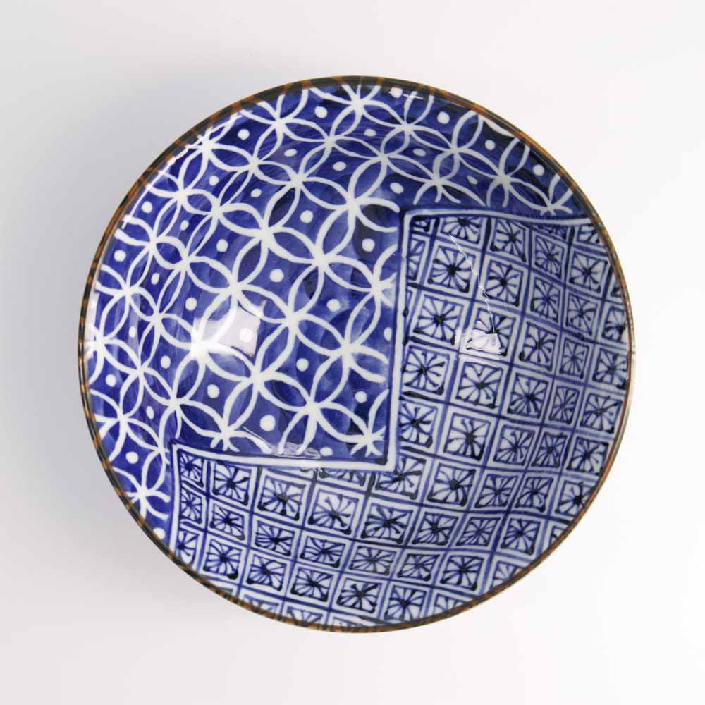 קערת L ריבועי פרחים 21602