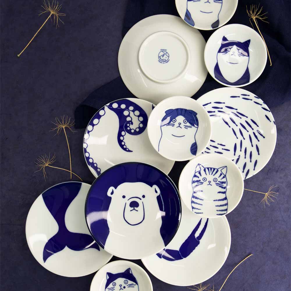 קערית לרוטב סויה חתול Hachiware