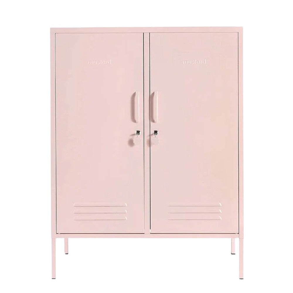 ארונית מתכת Midi ורוד בהיר