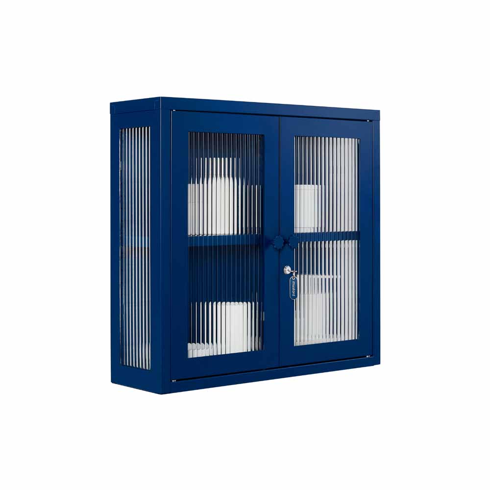 ארונית תליה דלתות זכוכית KIT נייבי