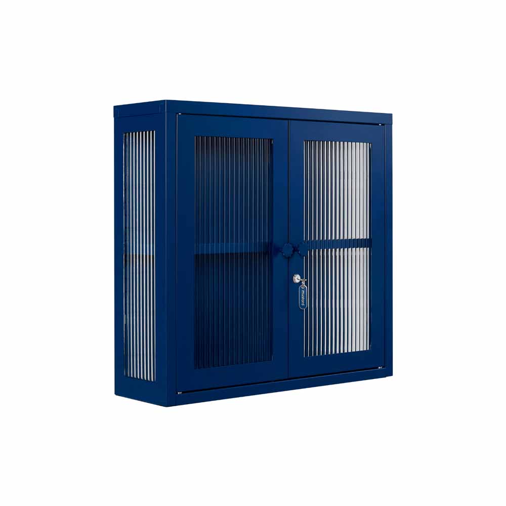 ארונית תליה דלתות זכוכית KIT נייבי