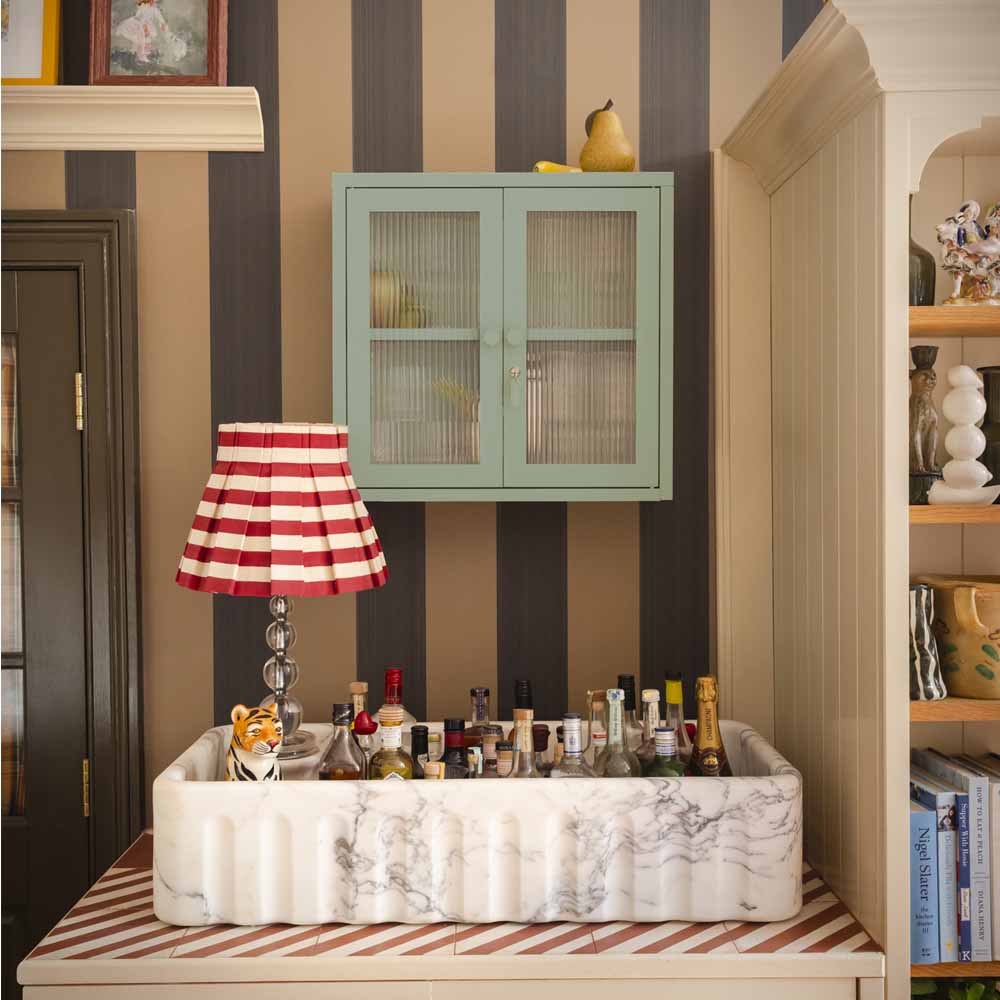 ארונית תליה דלתות זכוכית KIT ירוק מרווה