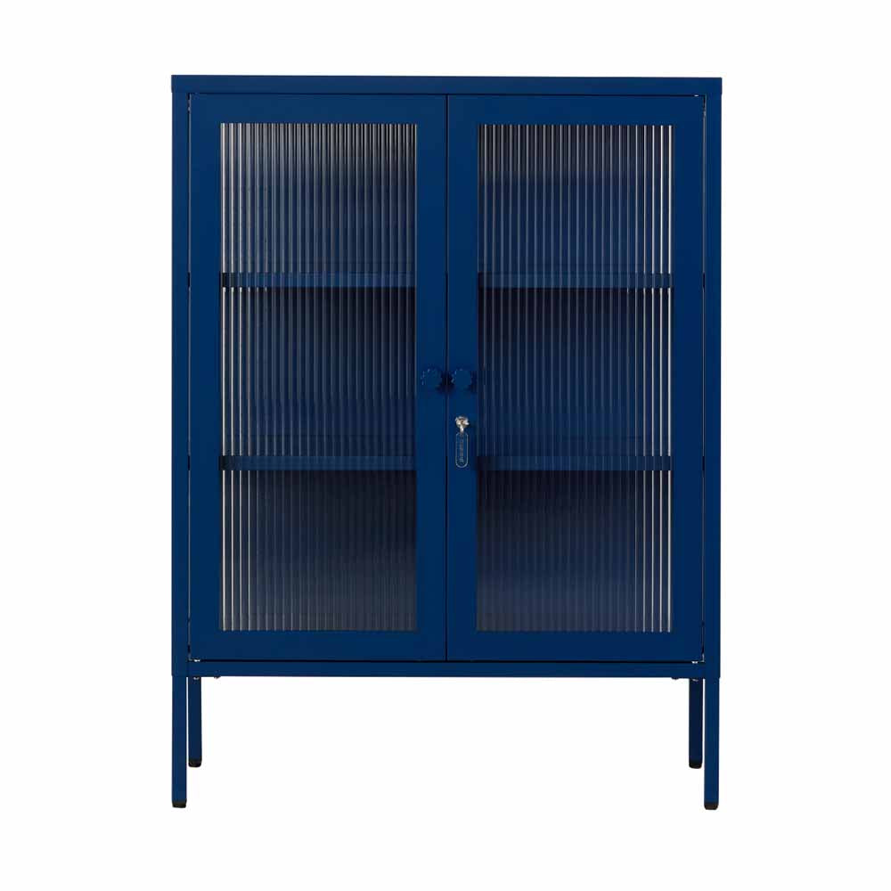 ארונית דלתות זכוכית MIXER נייבי