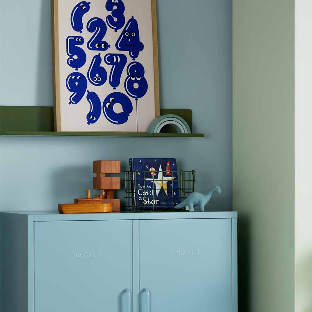 מדף LEDGE LARGE ירוק זית