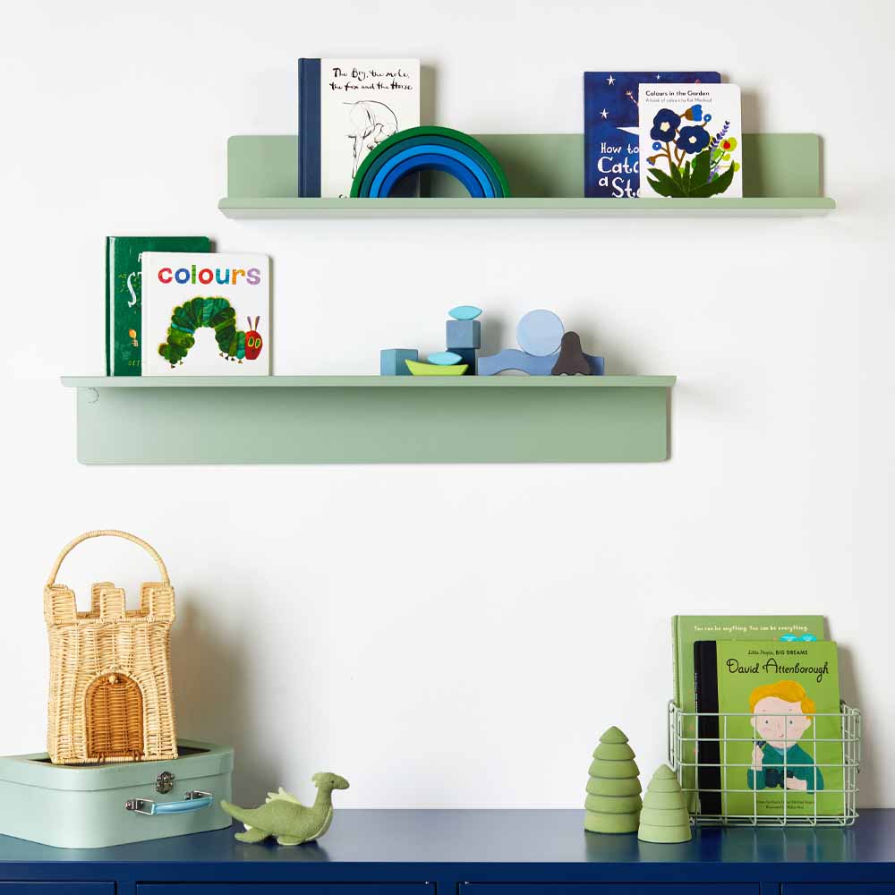 מדף LEDGE LARGE ירוק מרווה