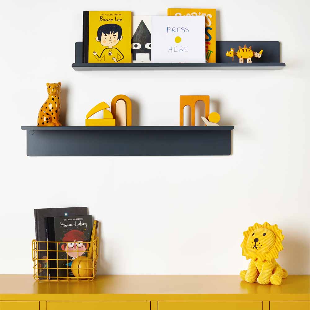 מדף LEDGE LARGE אפור צפחה