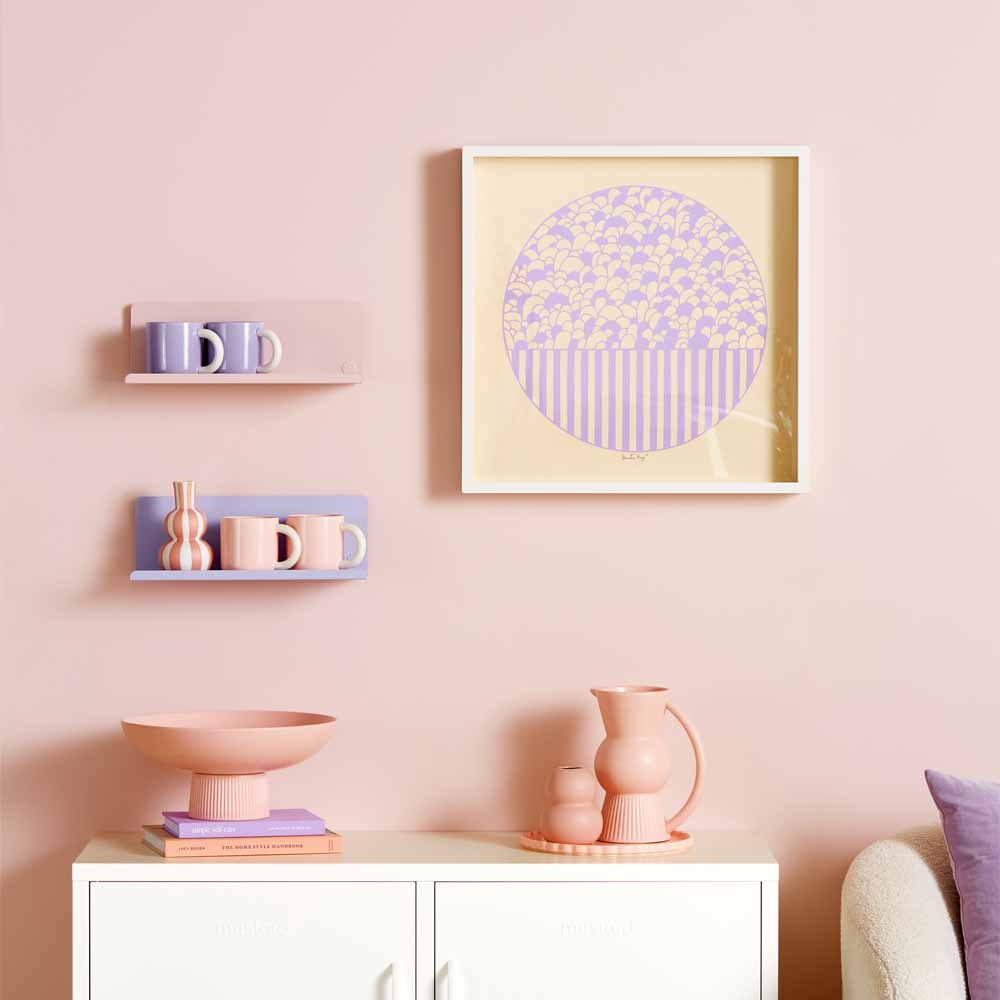 מדף LEDGE SMALL סגול בהיר