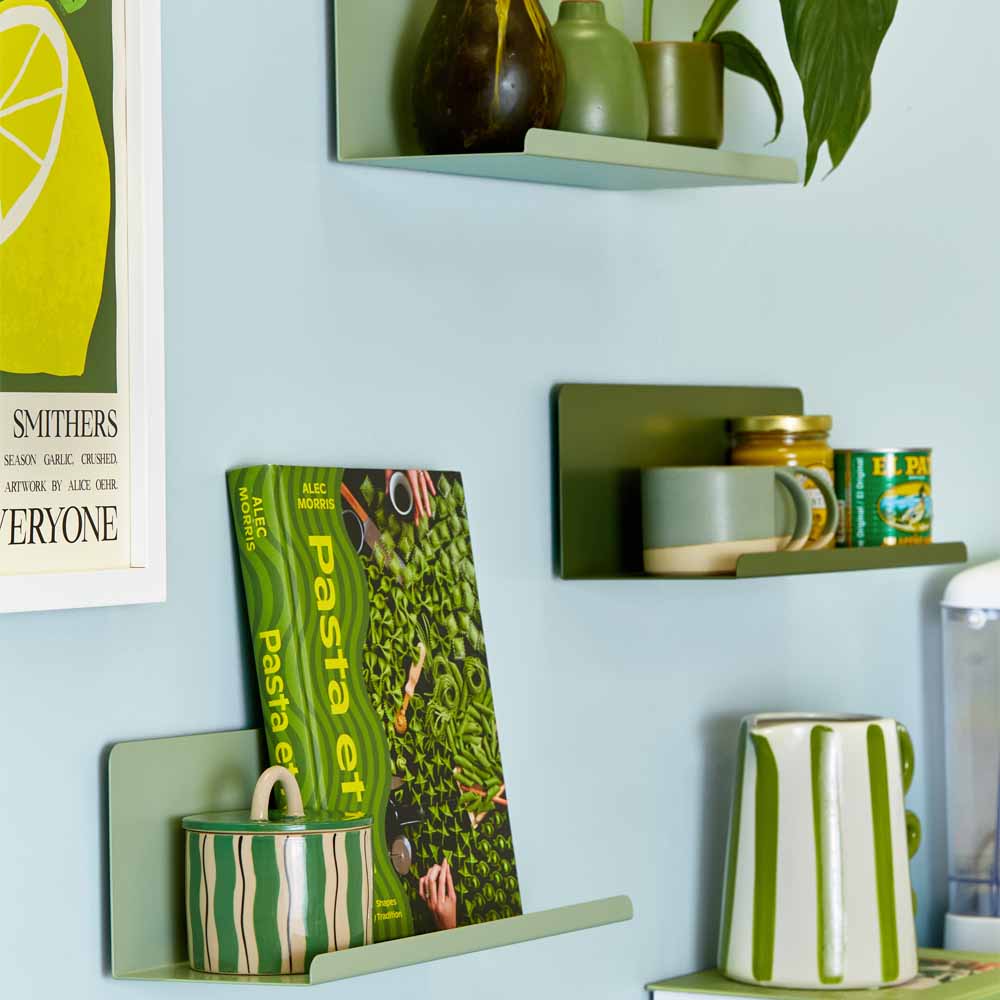 מדף LEDGE SMALL ירוק מרווה