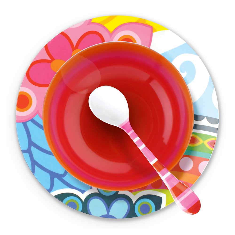 Red Ombre Bowl