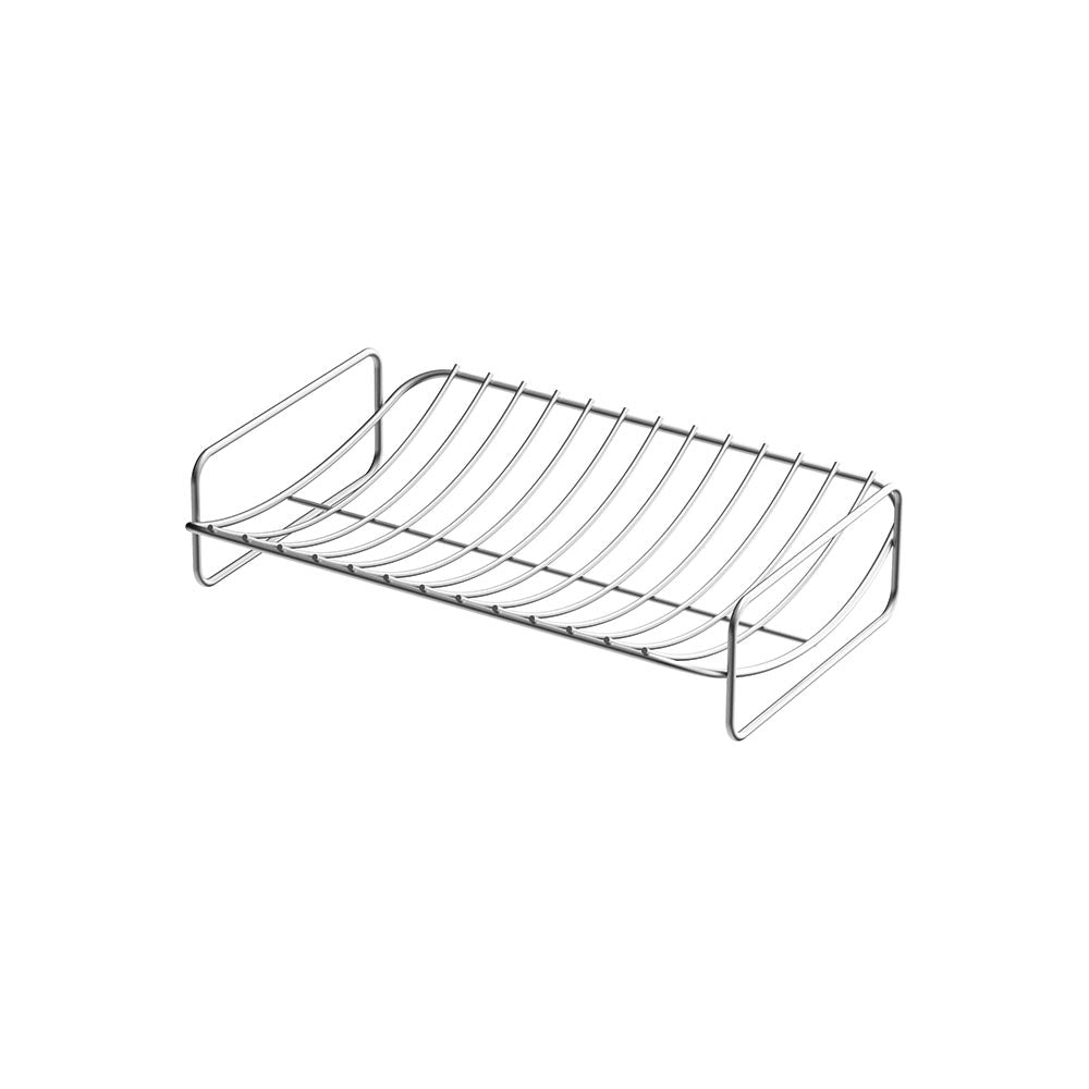Roaster + retractable recycled aluminum rack Graphite