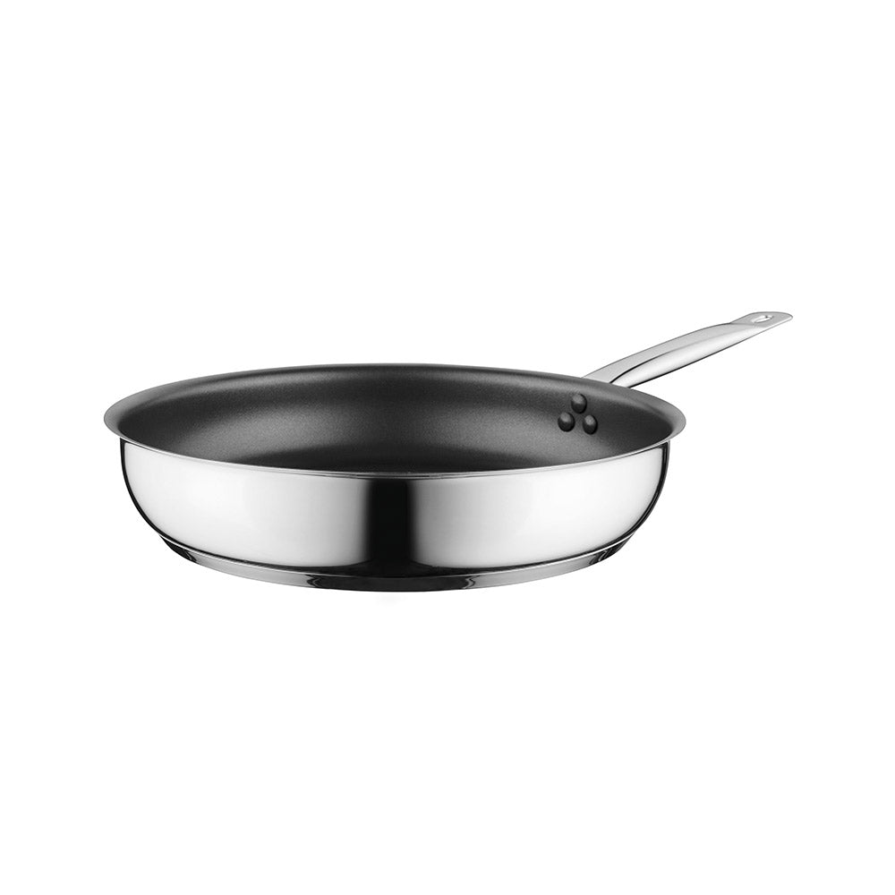 Comfort Stainless Steel Non-stick Frypan 28 cm Black Coating
