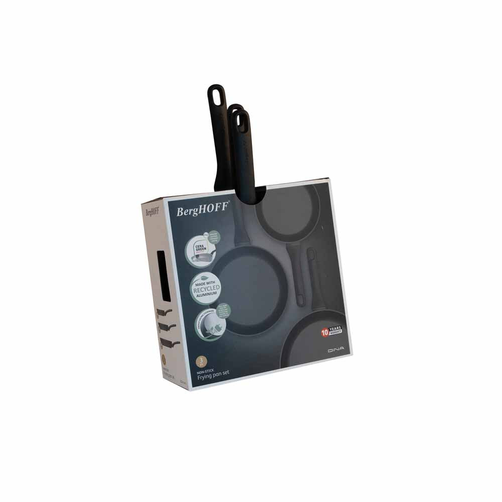 סט 3 מחבתות נון- סטיק Helix