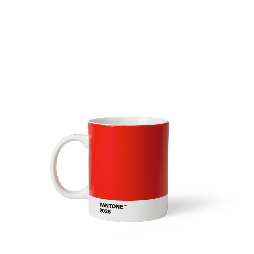 Red Pantone mug