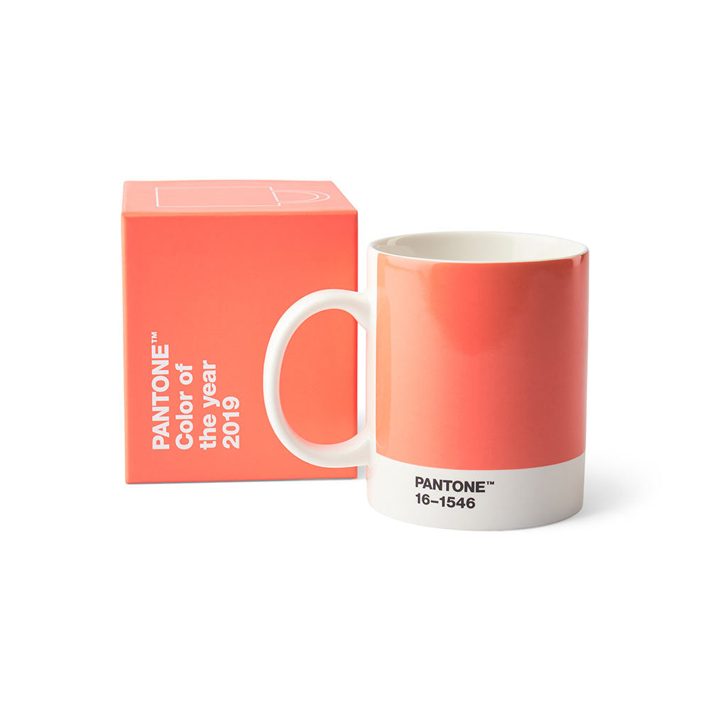 Pantone Mug in Coral Box