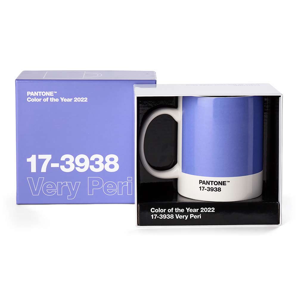 Pantone mug in purple box