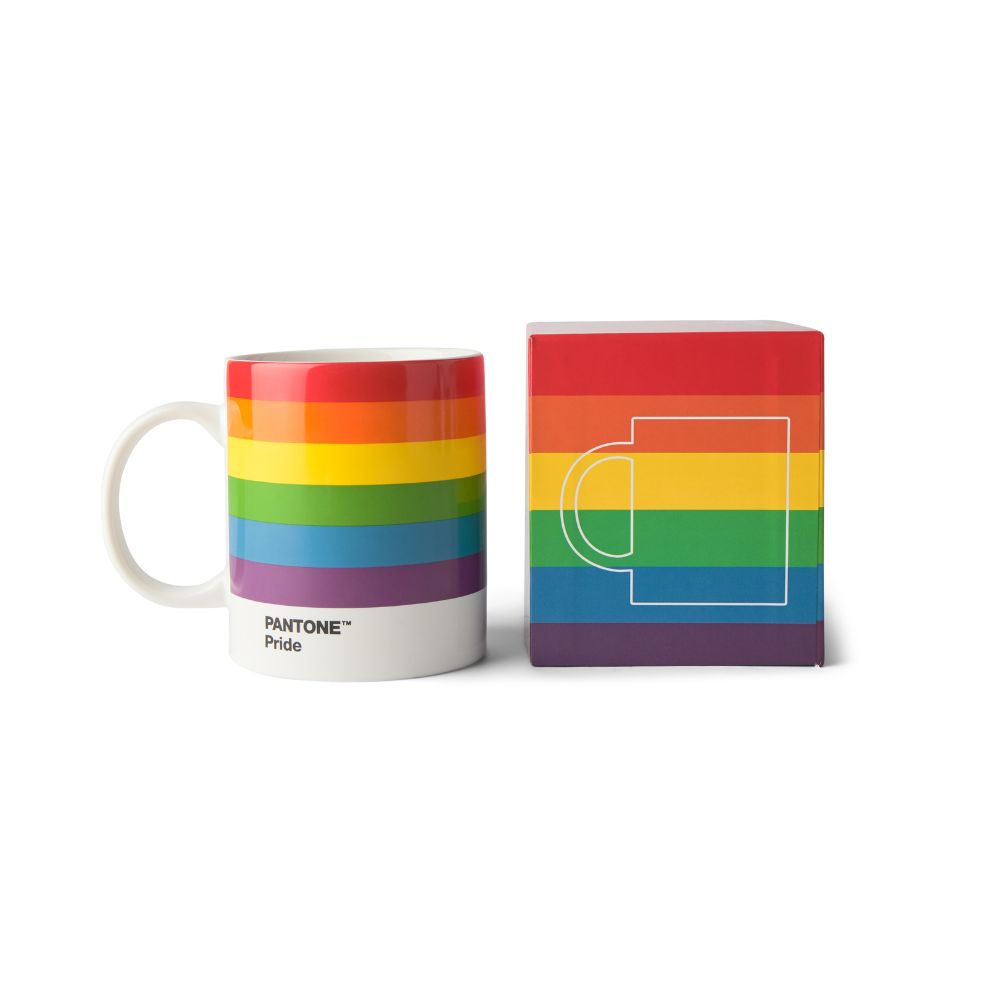 Pantone mug in a pride box