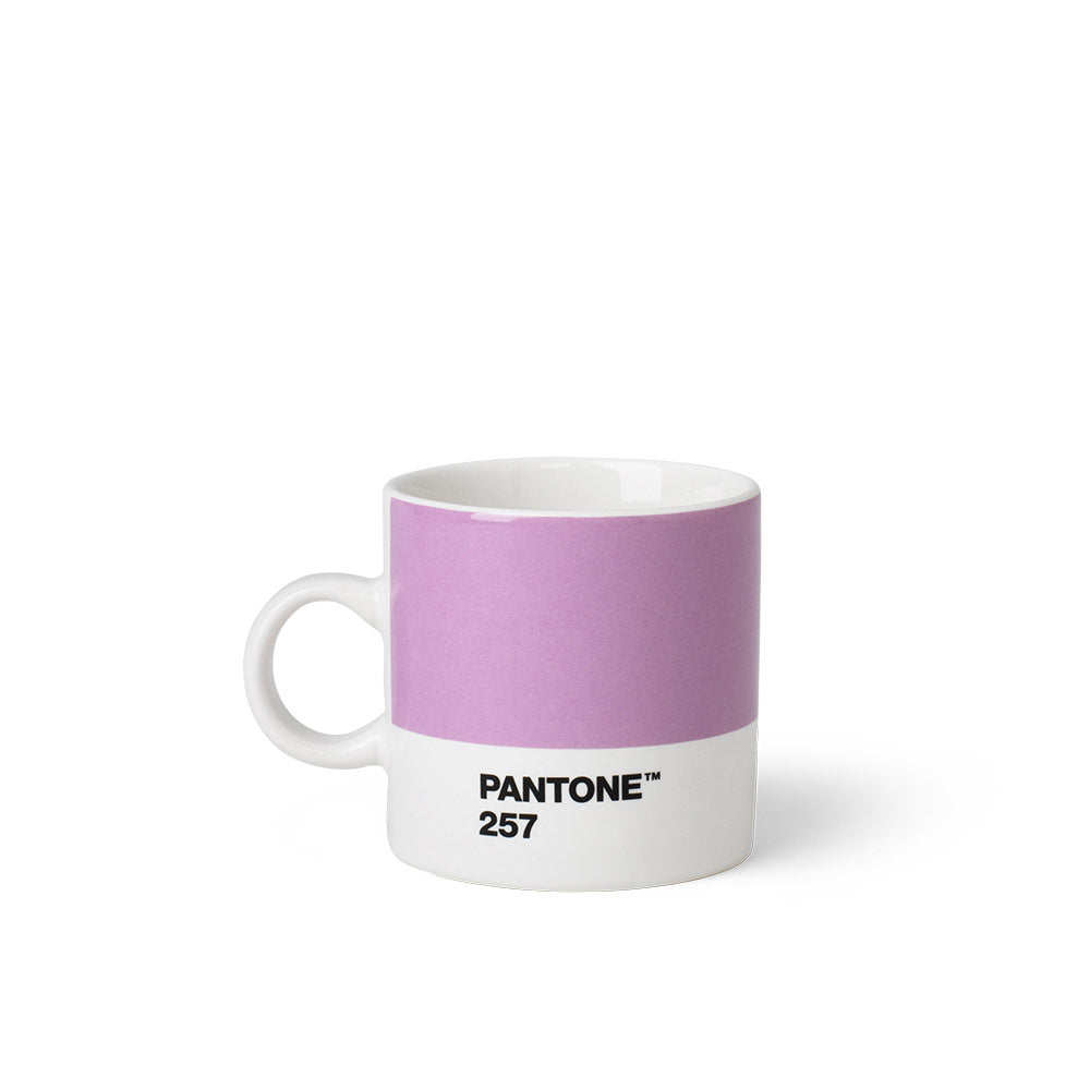 Pantone light purple espresso cup