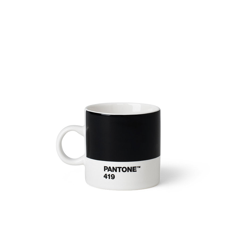 Pantone Black espresso cup