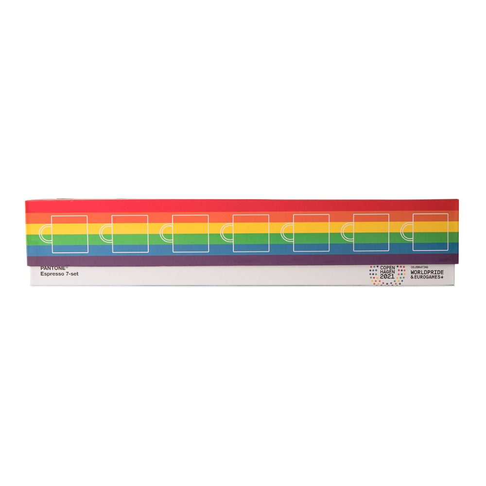 Pantone Pride Espresso Cups Set of 7