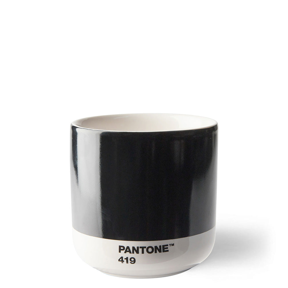 Pantone Black Cortado Cup