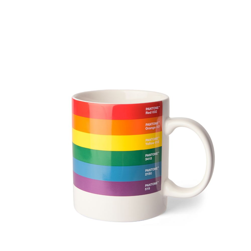Pantone mug in a pride box