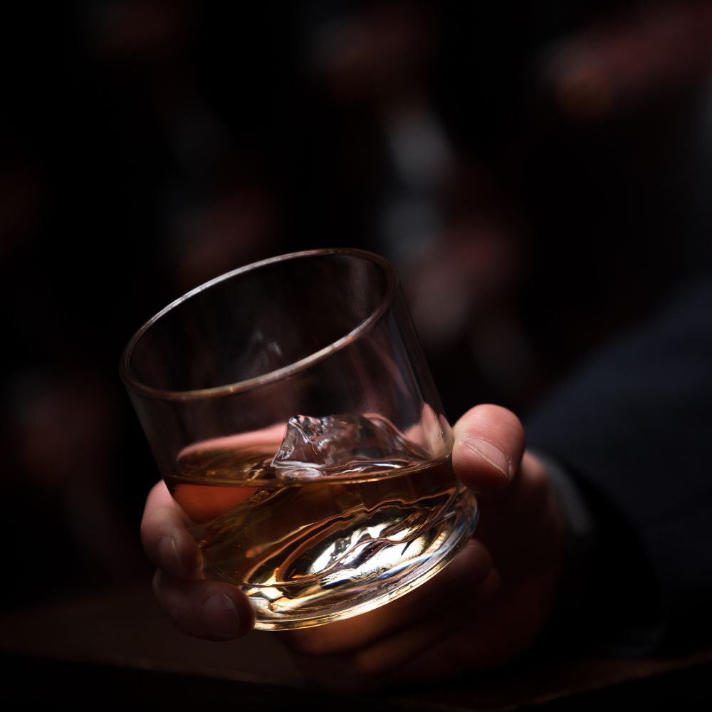 EVEREST Set of 4 Whiskey Glasses