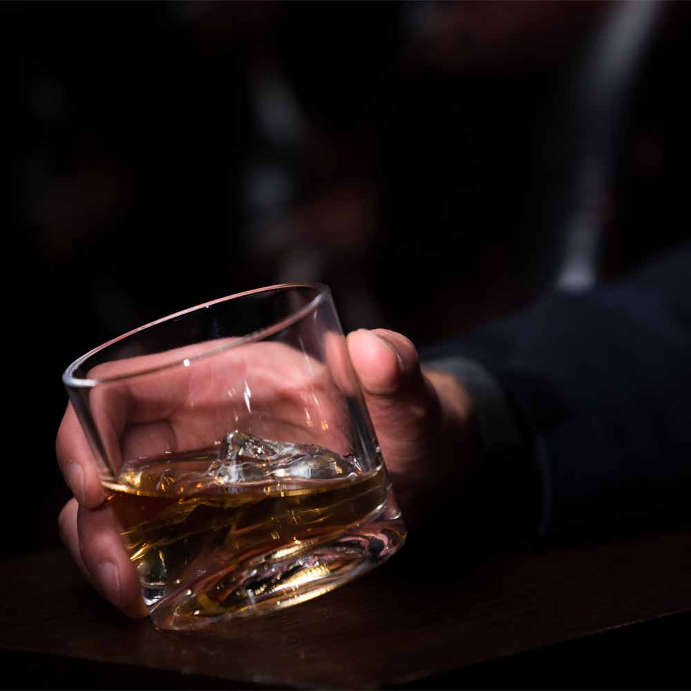 EVEREST Set of 4 Whiskey Glasses
