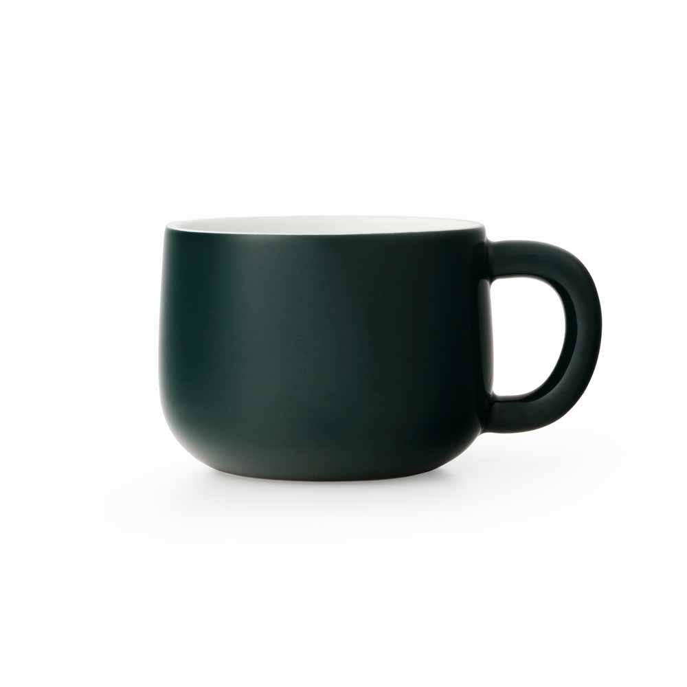 סט 4 כוסות תה פורצלן ISABELLA שחור